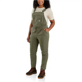 Carhartt Womens Force Relaxed Fit Ripstop Bib Overalls