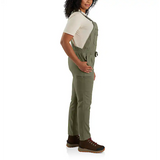 Carhartt Womens Force Relaxed Fit Ripstop Bib Overalls
