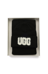 UGG Womens Fuzzy UGG Logo Gift Set