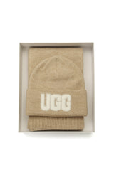 UGG Womens Fuzzy UGG Logo Gift Set