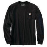 Carhartt Mens Loose Heavyweight Long Sleeve Pocket T-Shirt
