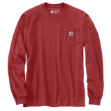Carhartt Mens Loose Heavyweight Long Sleeve Pocket T-Shirt