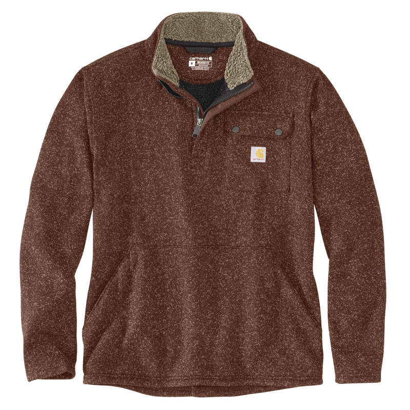 Carhartt Mens Relaxed Fit Heavyweight 1/2 Zip Pullover Sweater