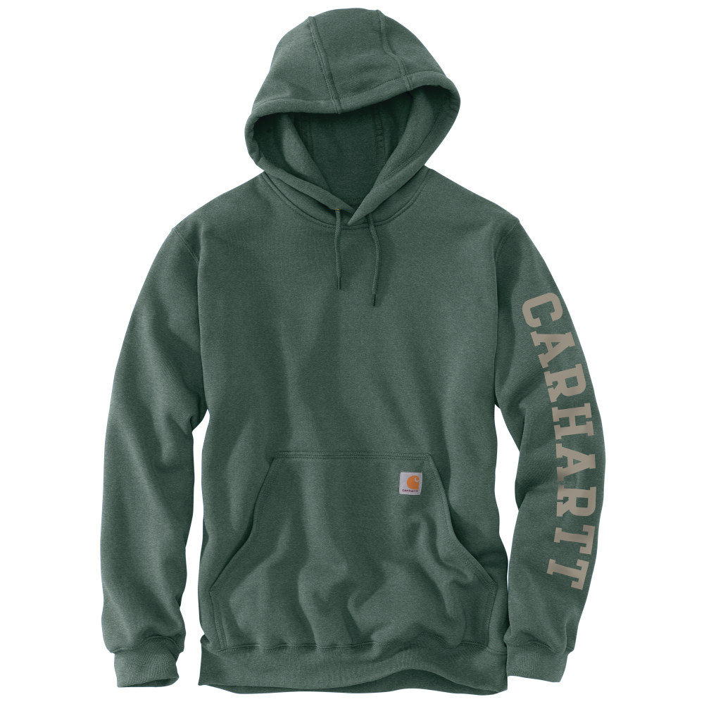 Carhartt Mens Defender Loose Fit Midweight 1889 Graphic Pullover Hoodie