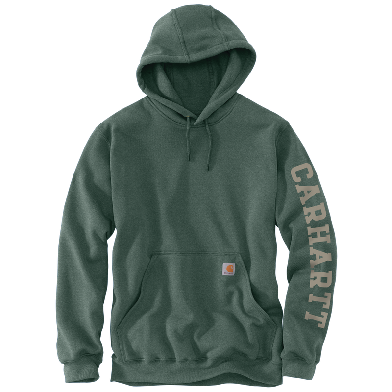 Carhartt Mens Defender Loose Fit Midweight 1889 Graphic Pullover Hoodie