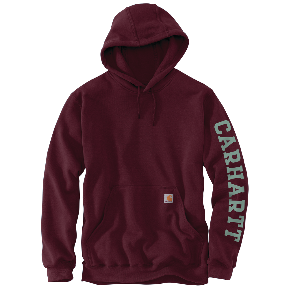 Carhartt Mens Defender Loose Fit Midweight 1889 Graphic Pullover Hoodie