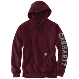 Carhartt Mens Defender Loose Fit Midweight 1889 Graphic Pullover Hoodie