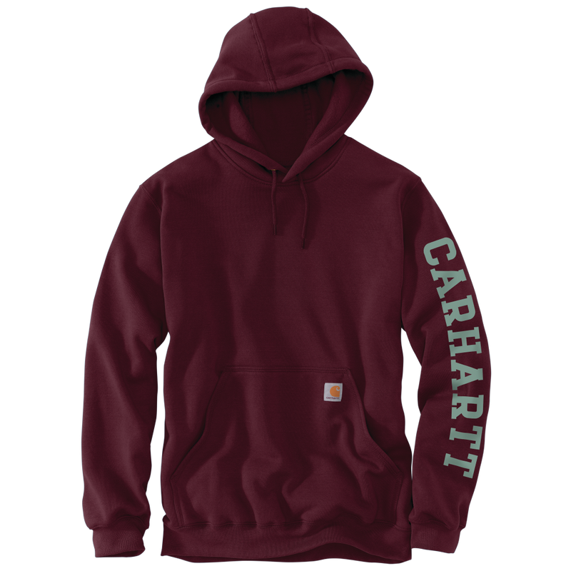 Carhartt Mens Defender Loose Fit Midweight 1889 Graphic Pullover Hoodie