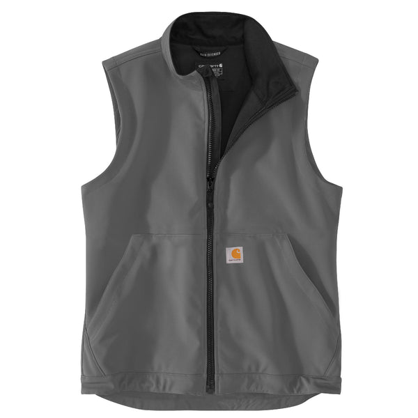 carhartt Mens Rain Defender Relaxed Fit Shoftshell Vest Jacket