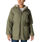 Carhartt Womens Rockford Loose Fit Lightweight Insulated Hooded - 4 Extreme Warmth Rating Coat
