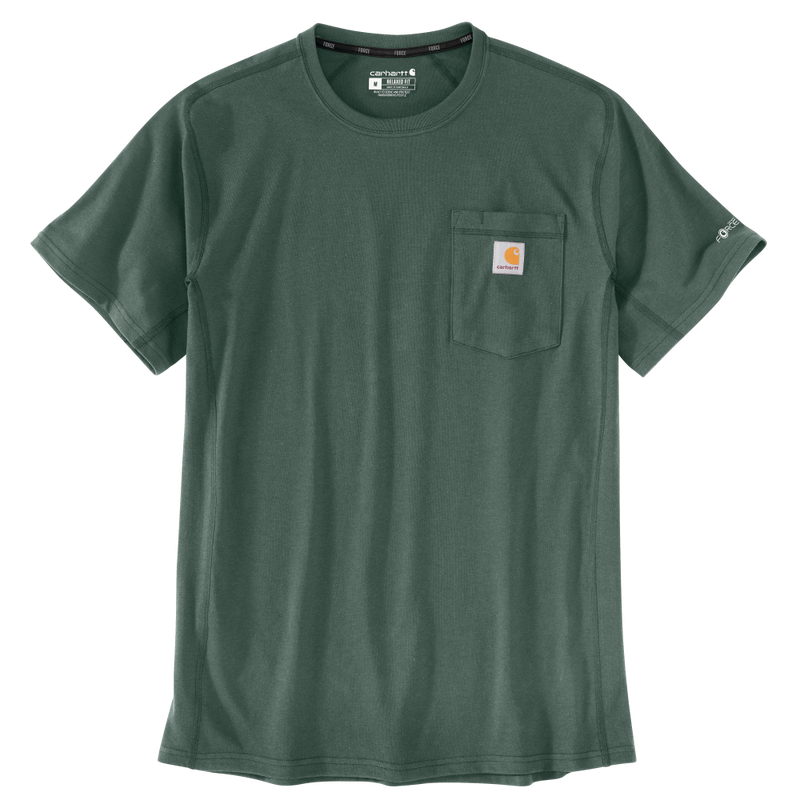 Carhartt Mens Force Relaxed Fit Midweight Short Sleeve Pocket T-Shirt