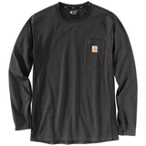 Carhartt Mens Force Relaxed Fit Midweight Long Sleeve Pocket T-Shirt