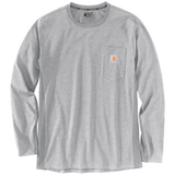 Carhartt Mens Force Relaxed Fit Midweight Long Sleeve Pocket T-Shirt