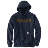 Carhartt Mens Rain Defender Graphic Fleece Pullover Hoodie