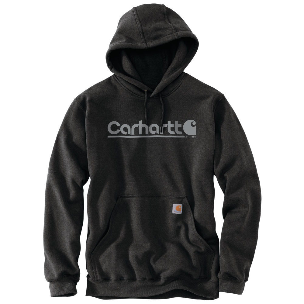 Carhartt Mens Rain Defender Graphic Fleece Pullover Hoodie