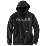 Carhartt Mens Rain Defender Graphic Fleece Pullover Hoodie