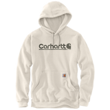 Carhartt Mens Rain Defender Graphic Fleece Pullover Hoodie