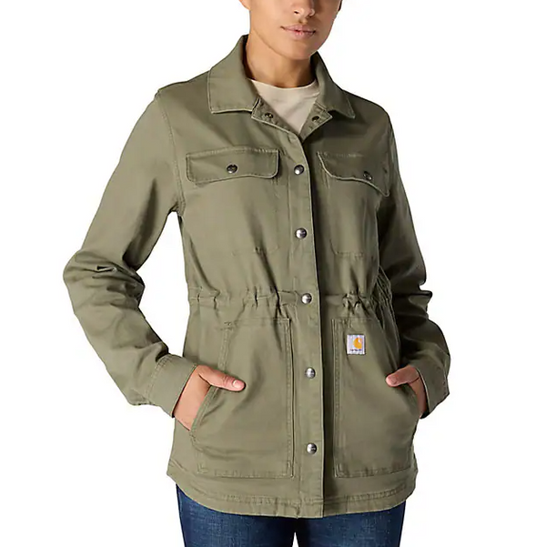 Carhartt Womens Tencel Fiber Series Relaxed Fit Canvas - 1 Warm Rating Coat