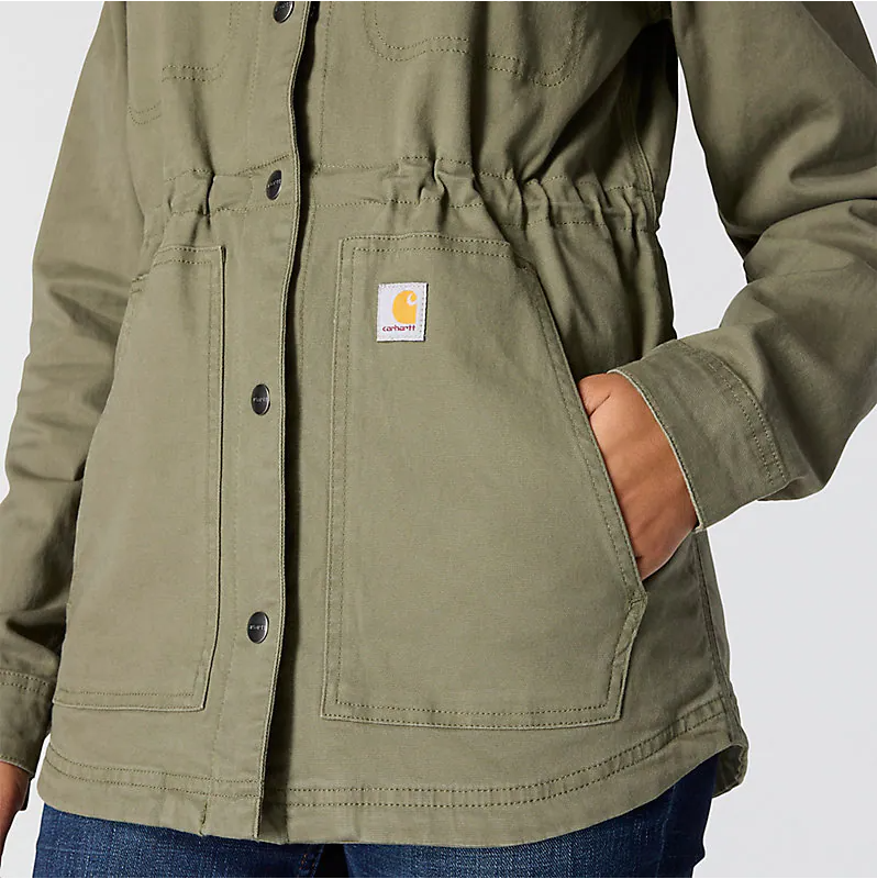 Carhartt Womens Tencel Fiber Series Relaxed Fit Canvas - 1 Warm Rating Coat