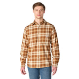 Carhartt Mens Rugged Flex Relaxed Fit Midweight Flannel Plaid Long Sleeve Shirt