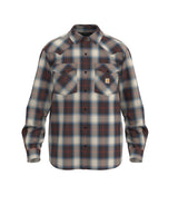 Carhartt Mens Montana Rugged Flex Relaxed Fit Lightweight Snap-Front Plaid Long Sleeve Shirt