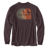 carhartt Mens Relaxed Fit Pocket C Logo Long Sleeve T-Shirt