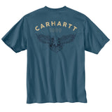 Carhartt Mens Relaxed Fit Lightweight Short Sleeve Eagle Graphic T-Shirt