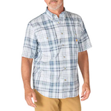 Carhartt Mens Fort Loose Plaid Short Sleeve Shirt