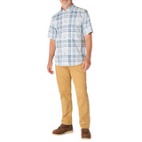 Carhartt Mens Fort Loose Plaid Short Sleeve Shirt