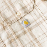 Carhartt Mens Fort Loose Plaid Short Sleeve Shirt