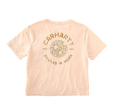 Carhartt Womens Tencel Fiber Series Loose Floral Short Sleeve T-Shirt