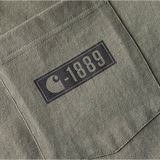 Carhartt Mens Loose Fit Heavyweight 1889 Short Sleeve Pocket T-Shirt