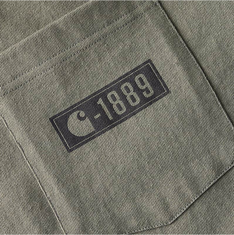 Carhartt Mens Loose Fit Heavyweight 1889 Short Sleeve Pocket T-Shirt