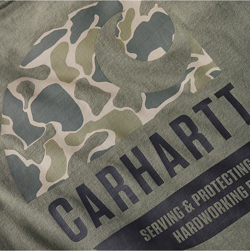 Carhartt Mens Loose Fit Heavyweight 1889 Long Sleeve Pocket T-Shirt