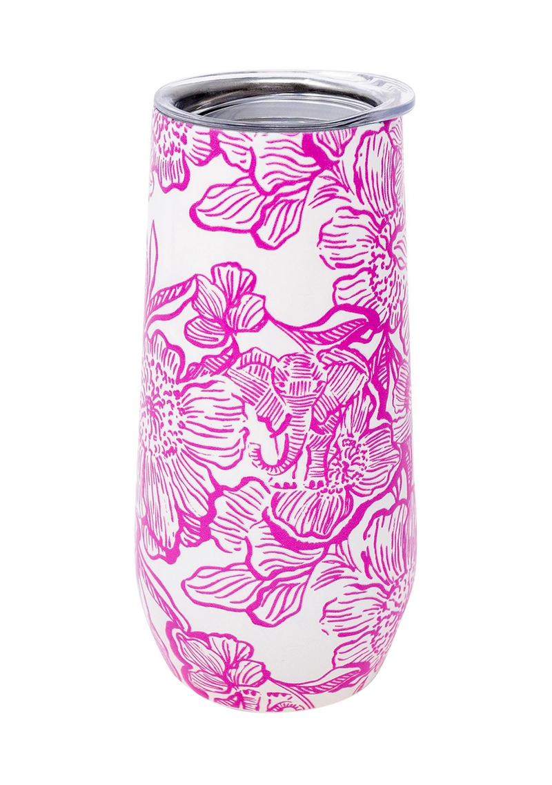 Lilly Pulitzer Stainless Steel Champagne Flute