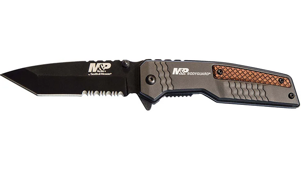 Smith & Wesson Bodyguard Serrated Folding Knife
