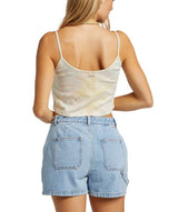 Billabong Womens Aloe Cropped Tank Top