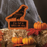 Primitives By Kathy I'll Put A Spell On You Chunky Sitter Sign