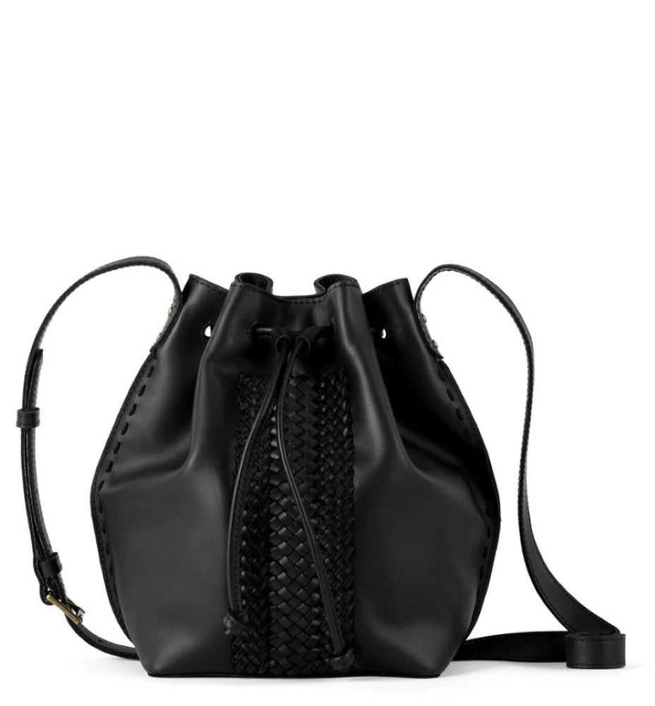 The Sak Ivy Vachetta Drawstring Bucket Handbag