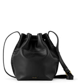 The Sak Ivy Vachetta Drawstring Bucket Handbag