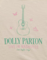 American Eagle Womens AE Dolly Parton Hey Baby Short Sleeve T-Shirt