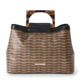 BRAHMIN Small Denise Satchel Handbag