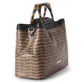 BRAHMIN Small Denise Satchel Handbag