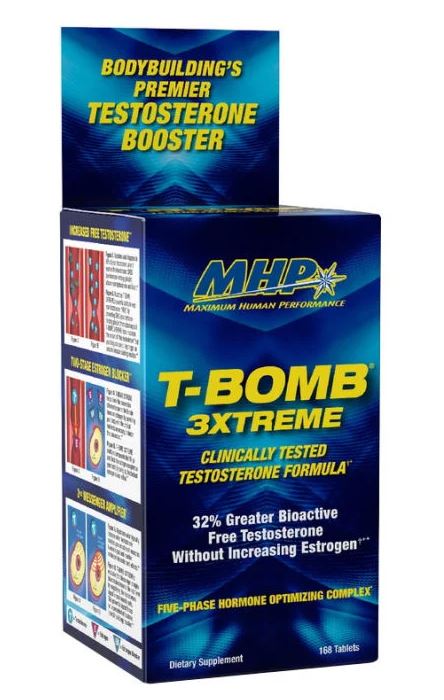 T-Bomb 3XTreme Testosterone - 168 Ct.