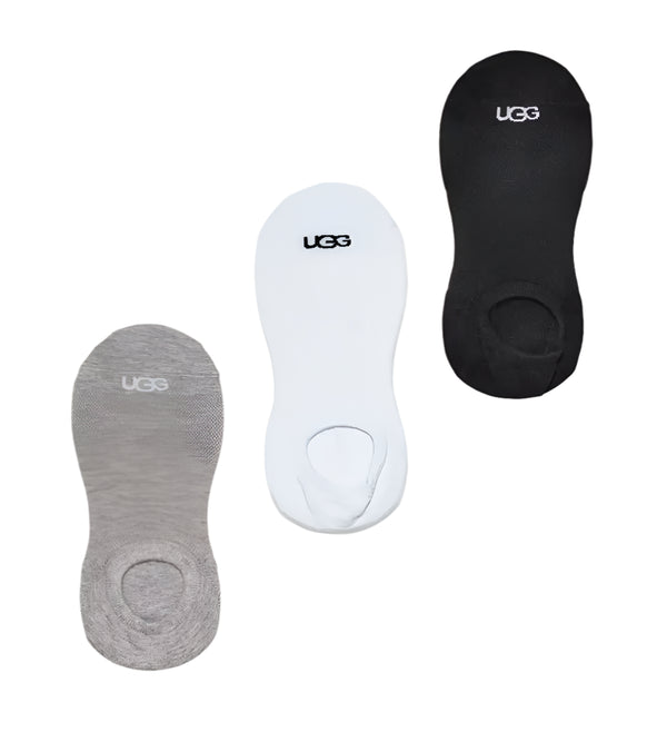 UGG Womens Stela No Show Socks - 3 Pack