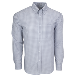 Coast Guard Mens Gingham Check Easy Care Long Sleeve Shirt