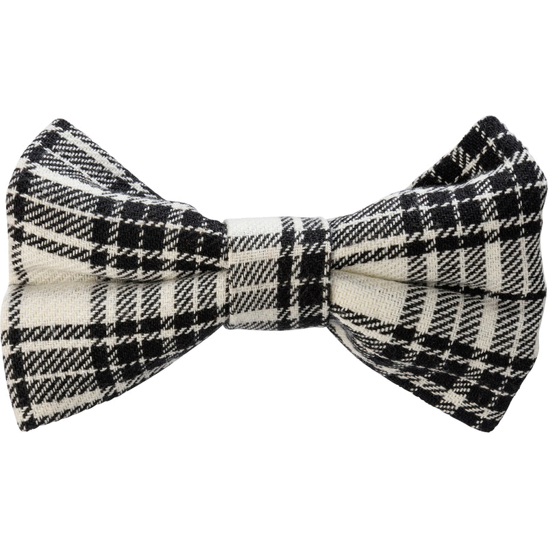 Primitives By Kathy Christmas Plaid Pet Bow Tie Set - Large