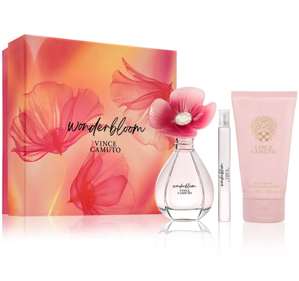 Vince Camuto Wonderbloom Eau de Parfum 3-Piece Gift Set