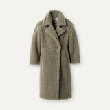 UGG Womens Gertrude Long Teddy Coat