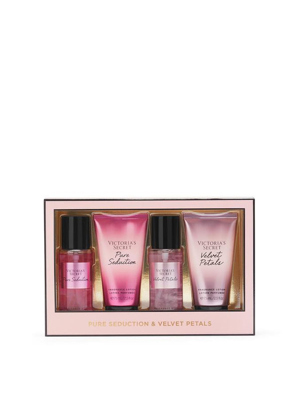 VICTORIA'S SECRET Assorted Mini Mist & Lotion Coffret 4-Piece Gift Set